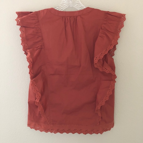 NWT Anthropologie Amaryllis Eyelet Top - Picture 6 of 6